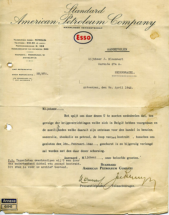 Fig. 1 : Contrato de exploración de petroléo – Fuente : Wikimedia Commons