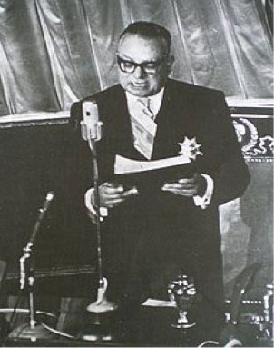 Fig. 3 : Romulo Betancourt (1908-1981), presidente de Venezuela (1959-1964) - Fuente : Wikimedia Commons