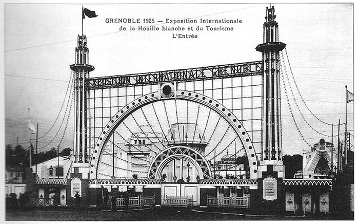 Fig. 5 : Exposition Internationale de la Houille Blanche, 1925 – Source : Wikimedia Commons