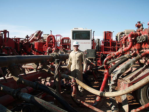 Fig. 5 : Problemas con el fracking – Fuente : Wikimedia Commons