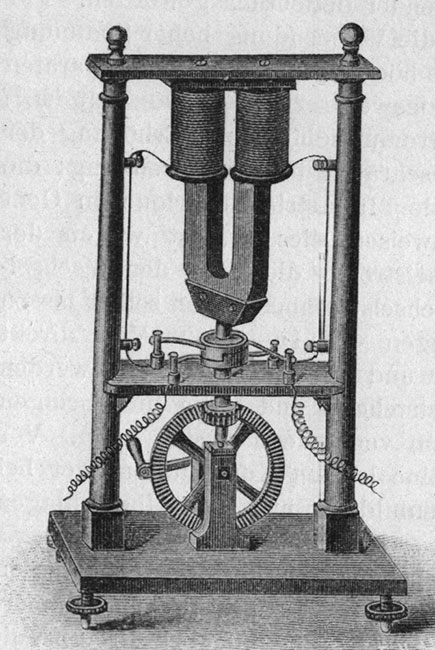 Fig. 6 : Machine Pixii - Source : Wikimedia Commons