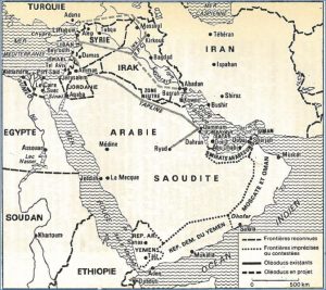 Fig. 2 : Le Moyen-Orient en 1970