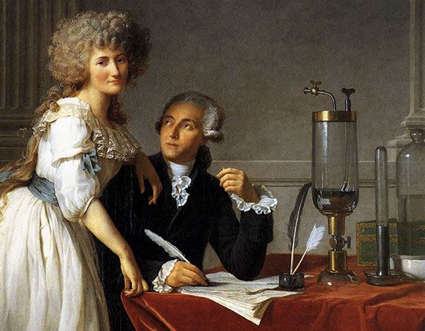 Fig. 1 : Antoine Lavoisier (1743-1794 ) - Source : Jacques-Louis David [Public domain], via Wikimedia Commons