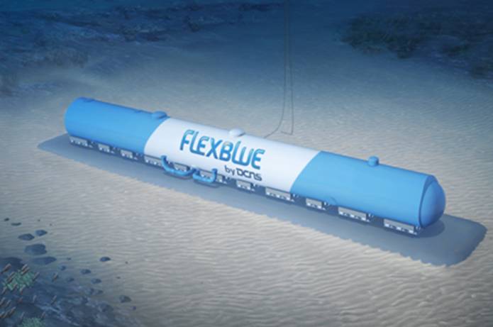 Fig. 13 : DCNS Centrale immergée Flexblue