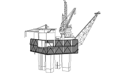 Fig. 1 : Uma plataforma de exploração de petróleo