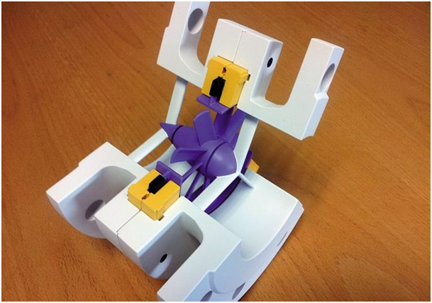 Fig. 3 : La pico-turbine de Save Innovations en version écorchée de présentation