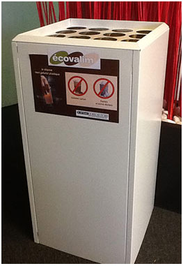 Fig. 10 : Collecteur de gobelets d’ECOVALIM – Source : site ECOVALIM