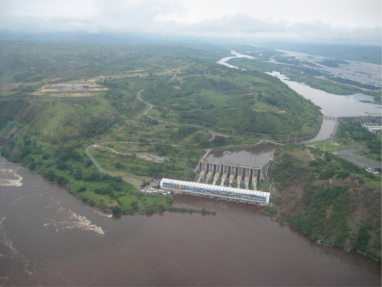 Fig. 18 : Barrage d'Inga – Source : USAID Democratic Republic of Congo via VisualHunt