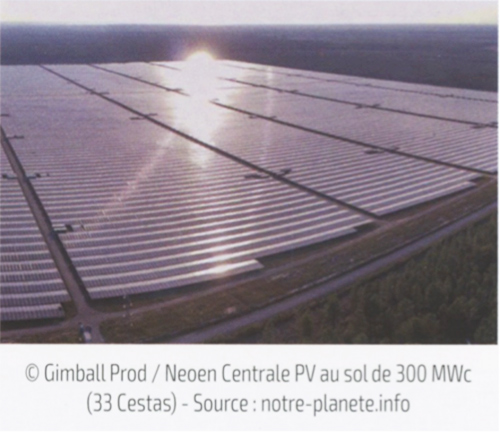 Fig. 6 : Exemples de centrales PV (b)