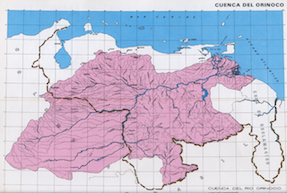 Fig. 7. Bassin de l'Orénoque 