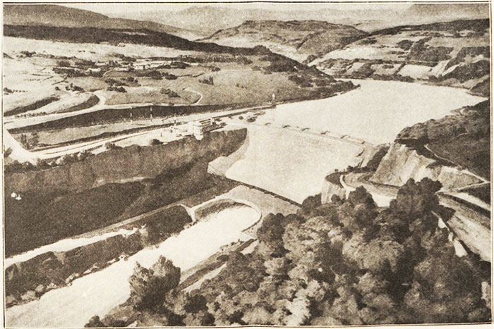 Fig. 10 : Projet architectural de M. Laprade – Source : Le Génie Civil n° 2996 du 12 janvier 1940