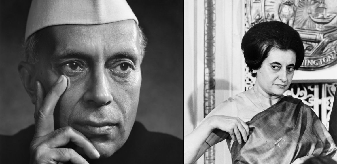 Jawaharlal Nehru-Indira Gandhi