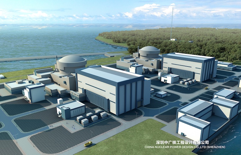 image de synthèse réacteur chinois