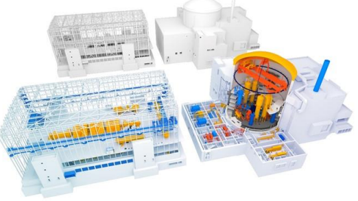 Figure 23 - Maquette d'un EPR 2